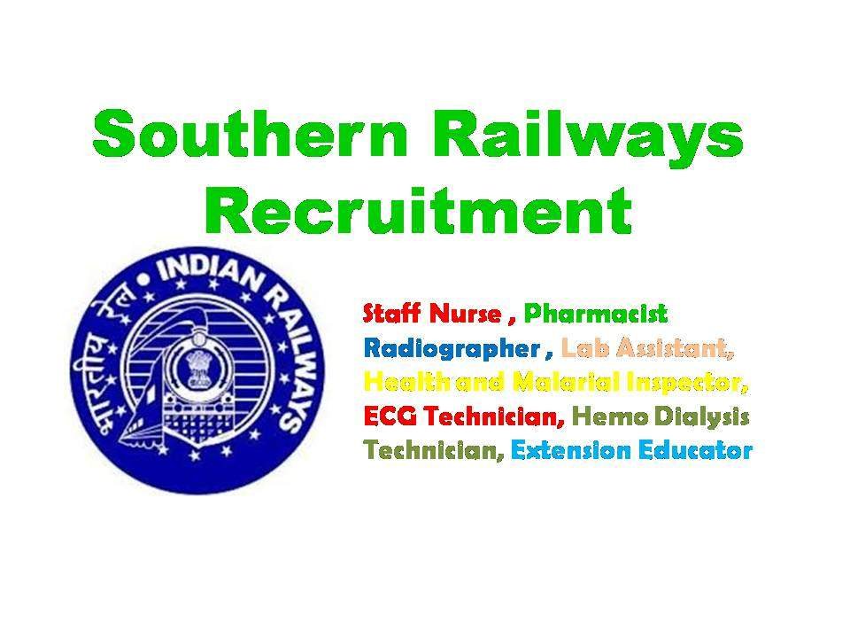 Southern Railway Recruitment