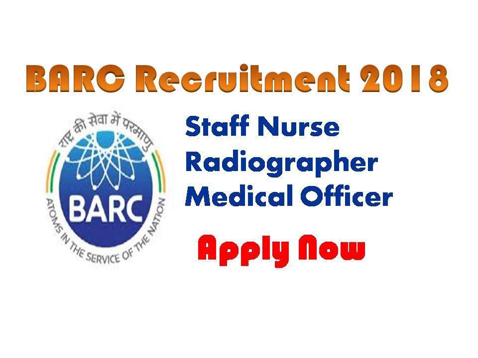 BARC Recruitment 2018