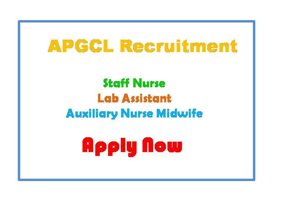APGCL Recruitment
