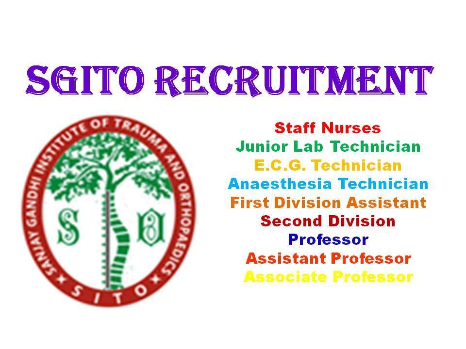 SGITO Begalore Recruitment