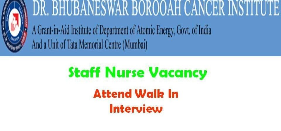 BBCI Recruitment 2019 Latest Govt Staff Nurse Vacancy