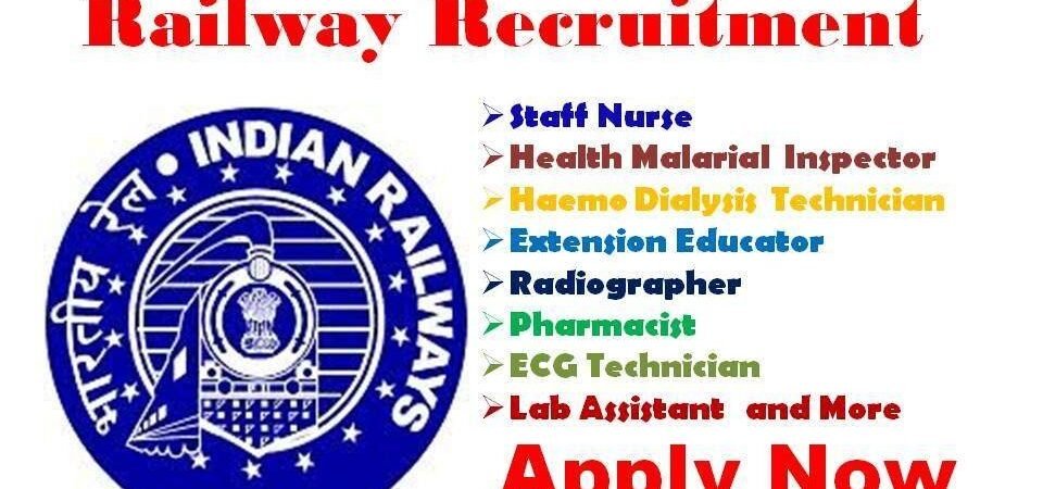 RRB Staff Nurse Recruitment 2019 – 1937 Paramedical Jobs