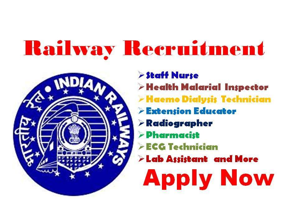 RRB Staff Nurse Recruitment 2019