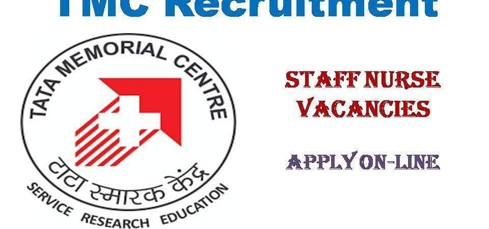 TMC Staff Nurse Recruitment 2019 Apply On-line