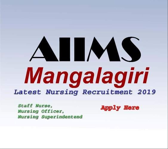 AIIMS Mangalagiri Staff Nurse Vacancy