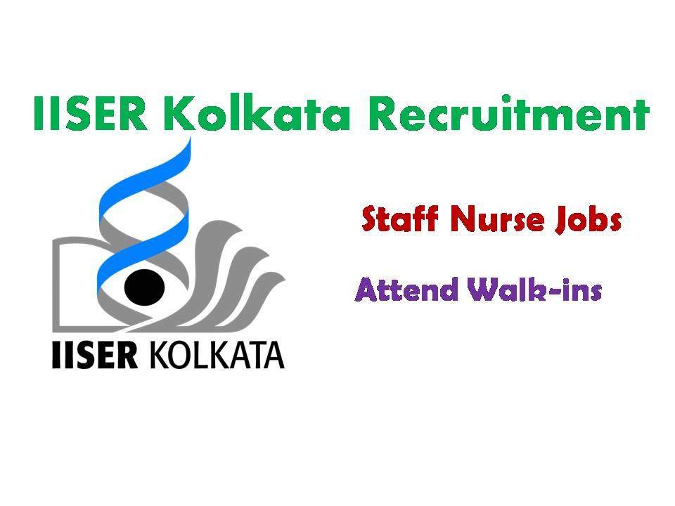 IISER Kolkata Recruitment