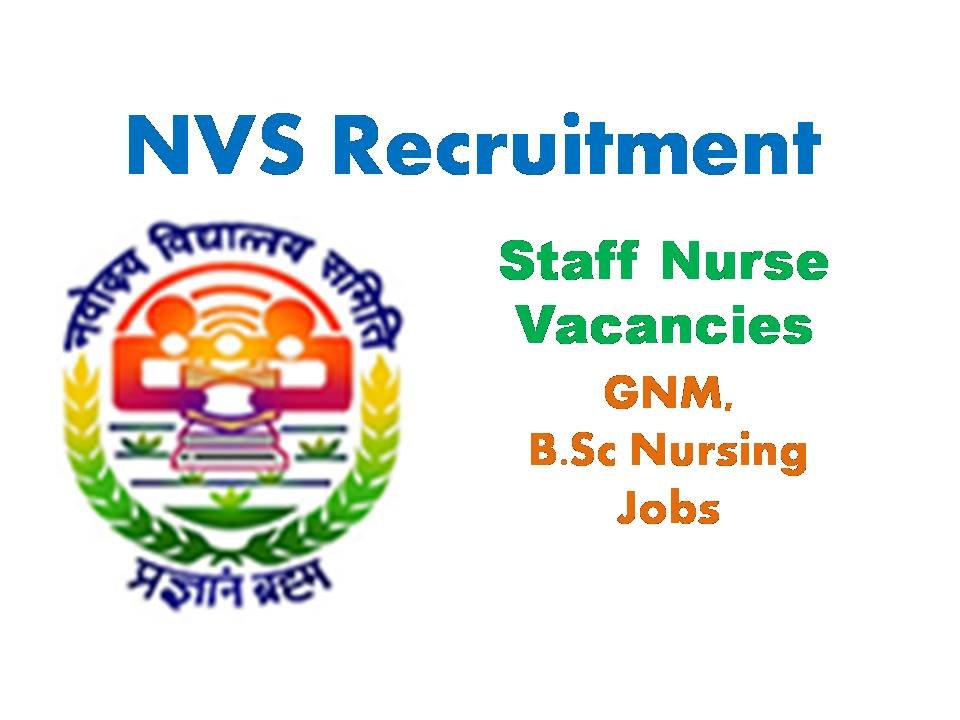 NVS Recruitment 2020