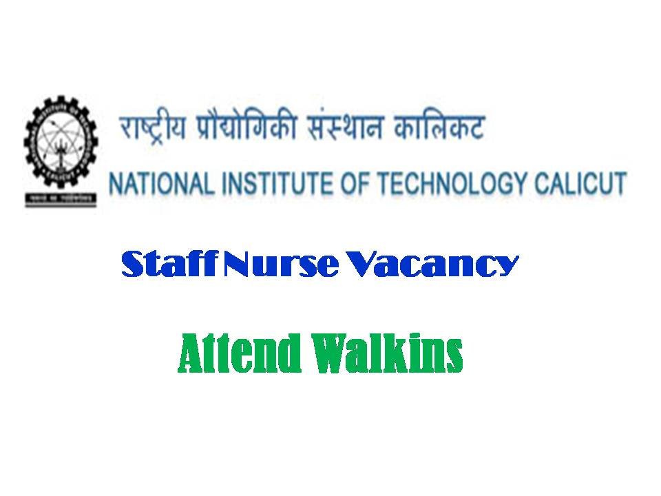NIT Calicut Recruitment