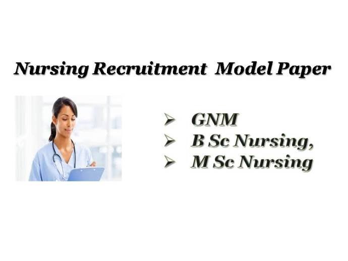 Online Nursing Recruitment Model