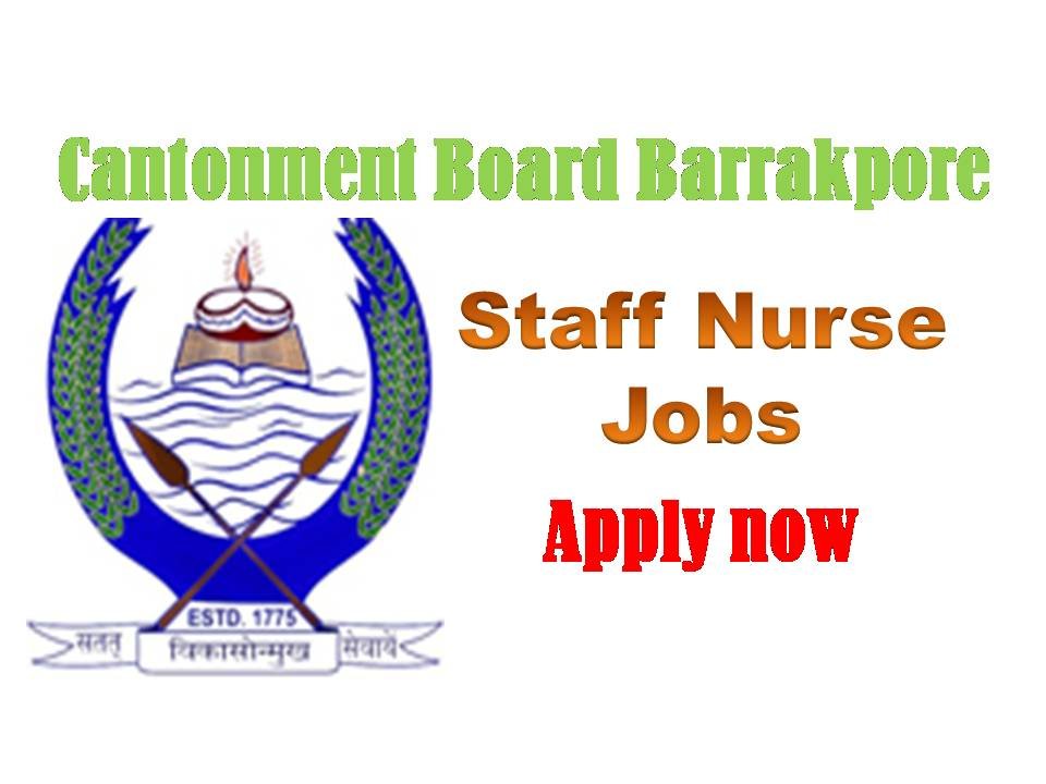 Cantonment board Barrakpore recruitment