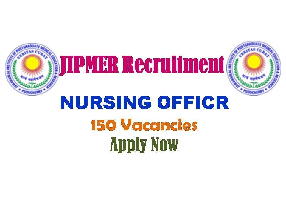 JIPMER Karaikal Recruitment