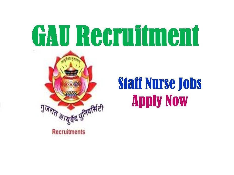 GAU Recruitment 2020