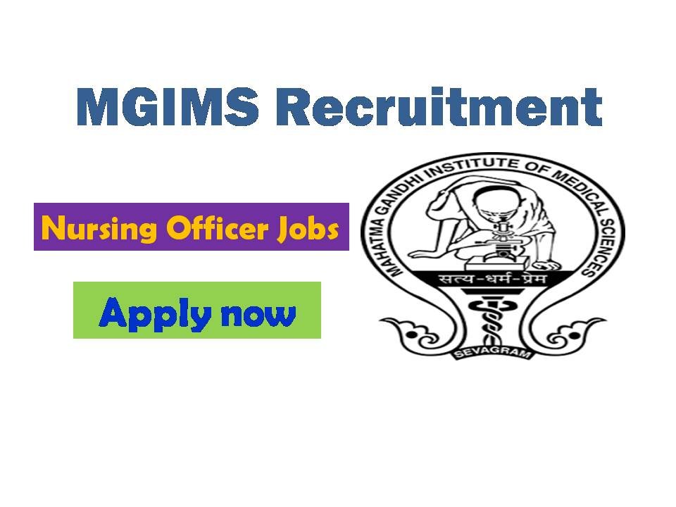 MGIMS Recruitment 2020