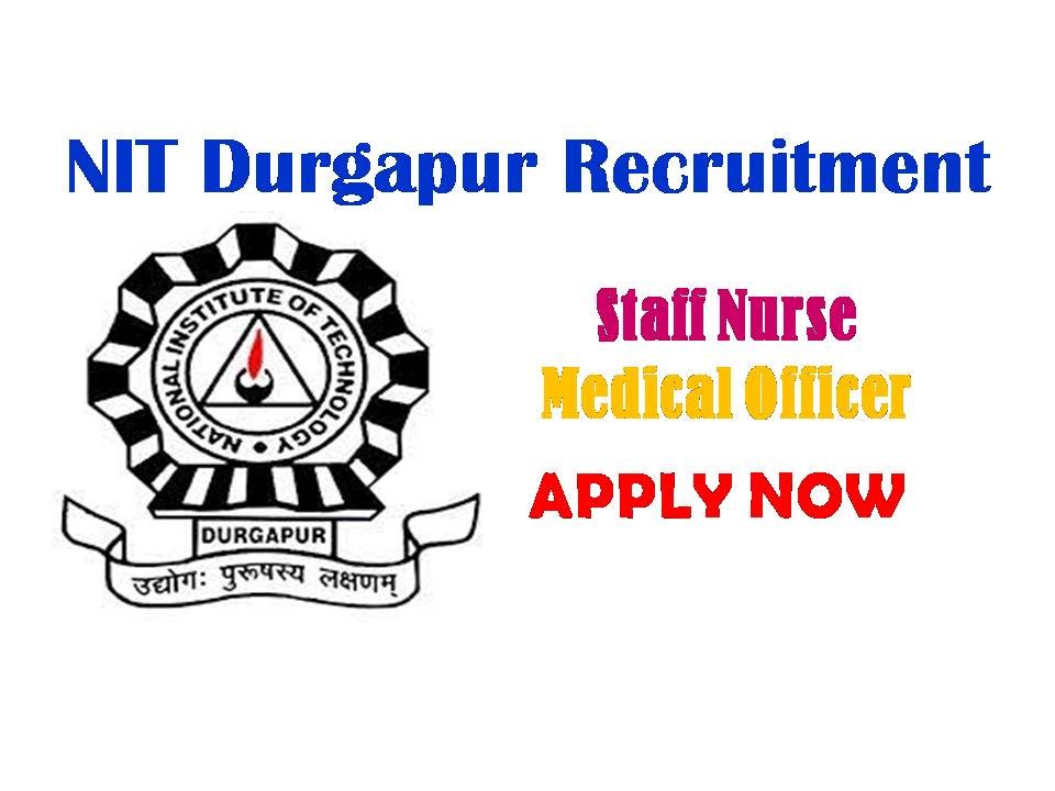 NIT Durgapur Recruitment 2020