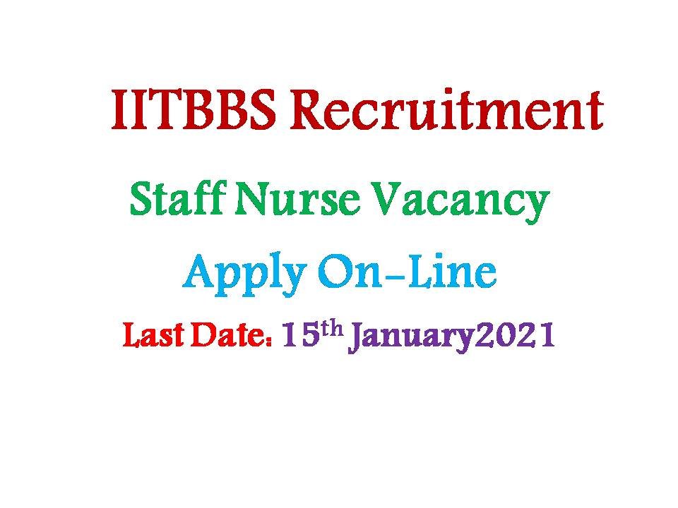 IIT Bhubaneswar Recruitment
