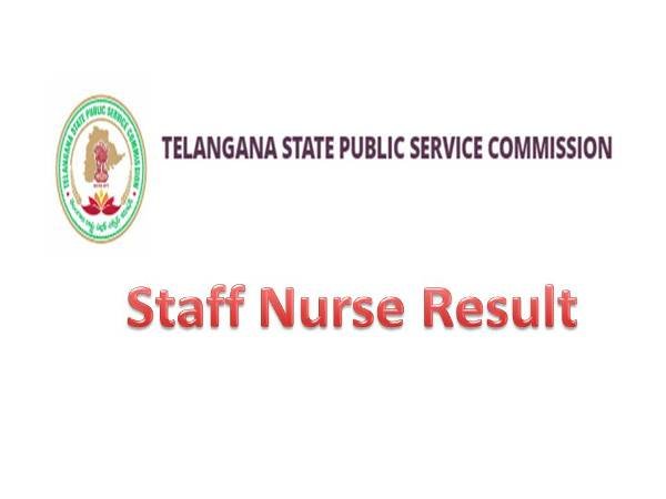 TSPSC Staff Nurse Result April 2021 , TSPSC, Telangana Public Service Selections, Staff Nurse Job Result