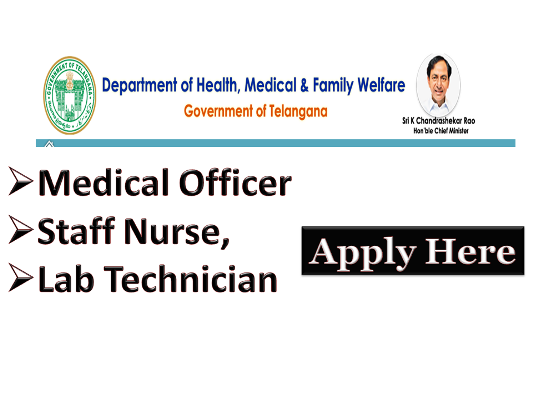 TS Staff Nurse Vacancy in DFHW Telangana