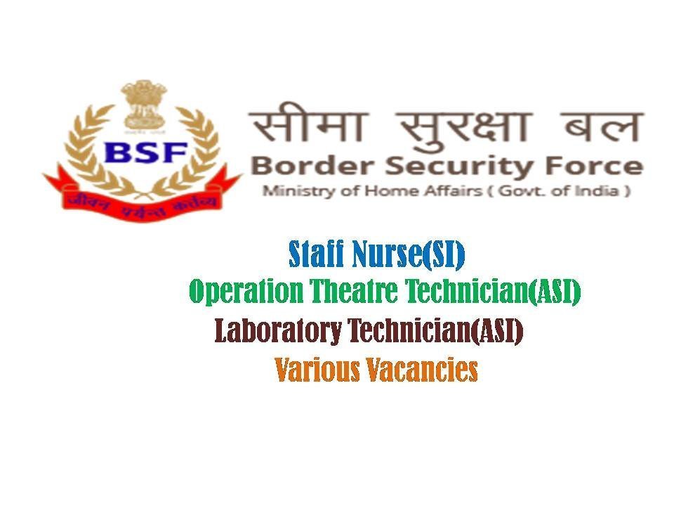 BSF Recruitment 2021