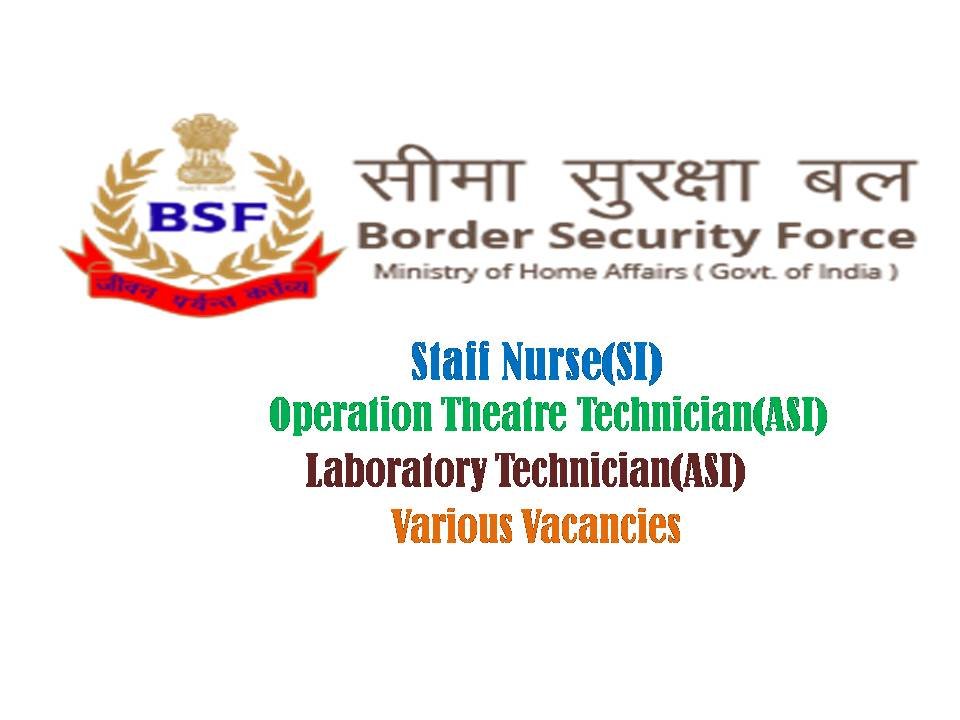 BSF Recruitment 2021
