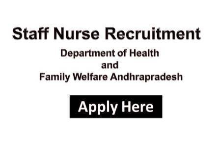 Staffnurse vacancy in Andraprdesh