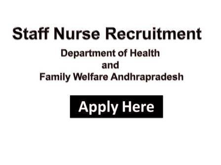 Staffnurse Vacancy in Andhrapradesh