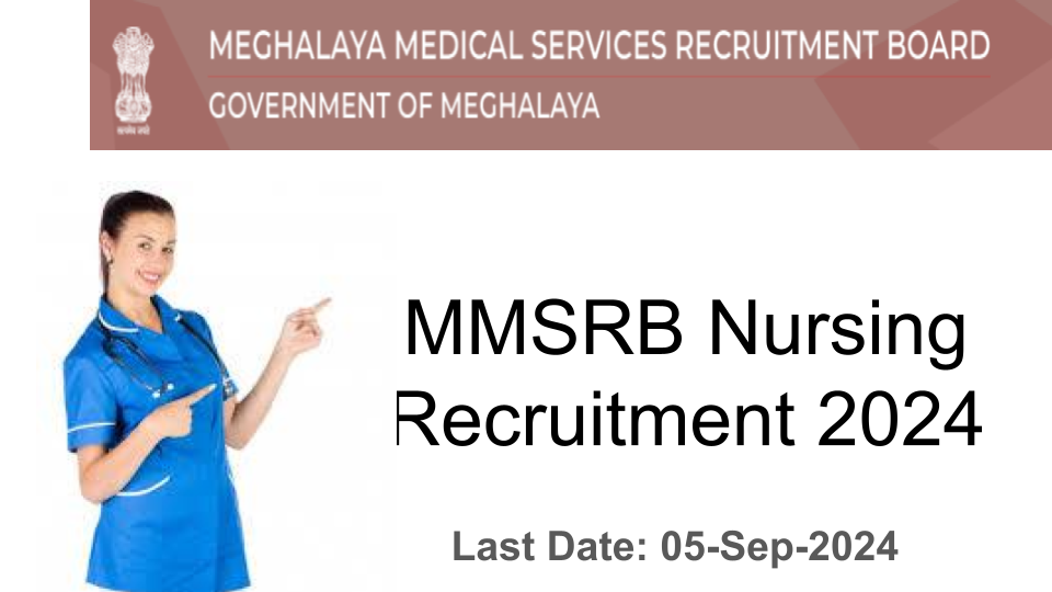 MMSRB Nursing Recruitment 2024,MMSRB Nursing staff, recruitment open